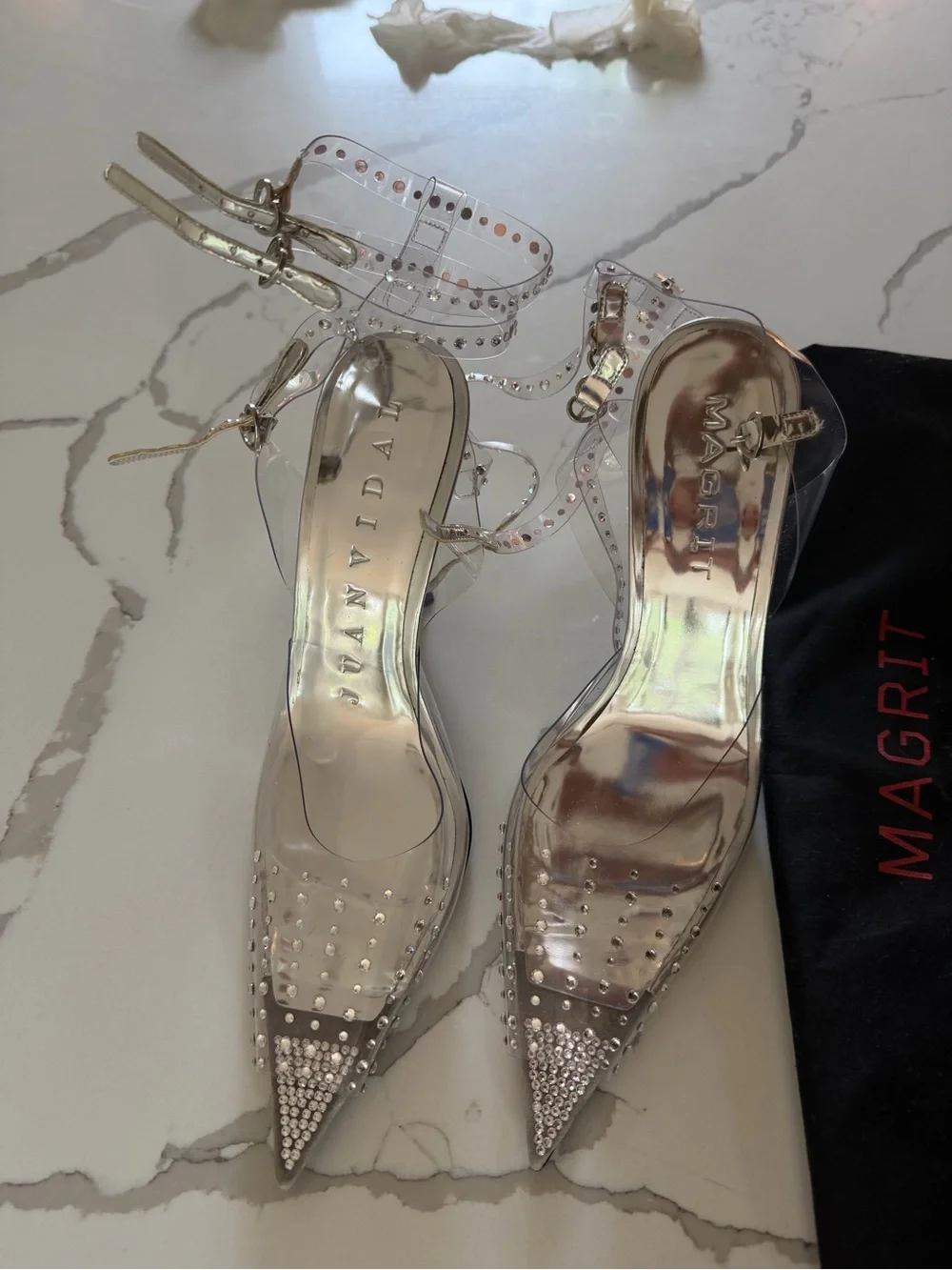 MAGRIT X JUAN VIDAL Crystal Princess Heels